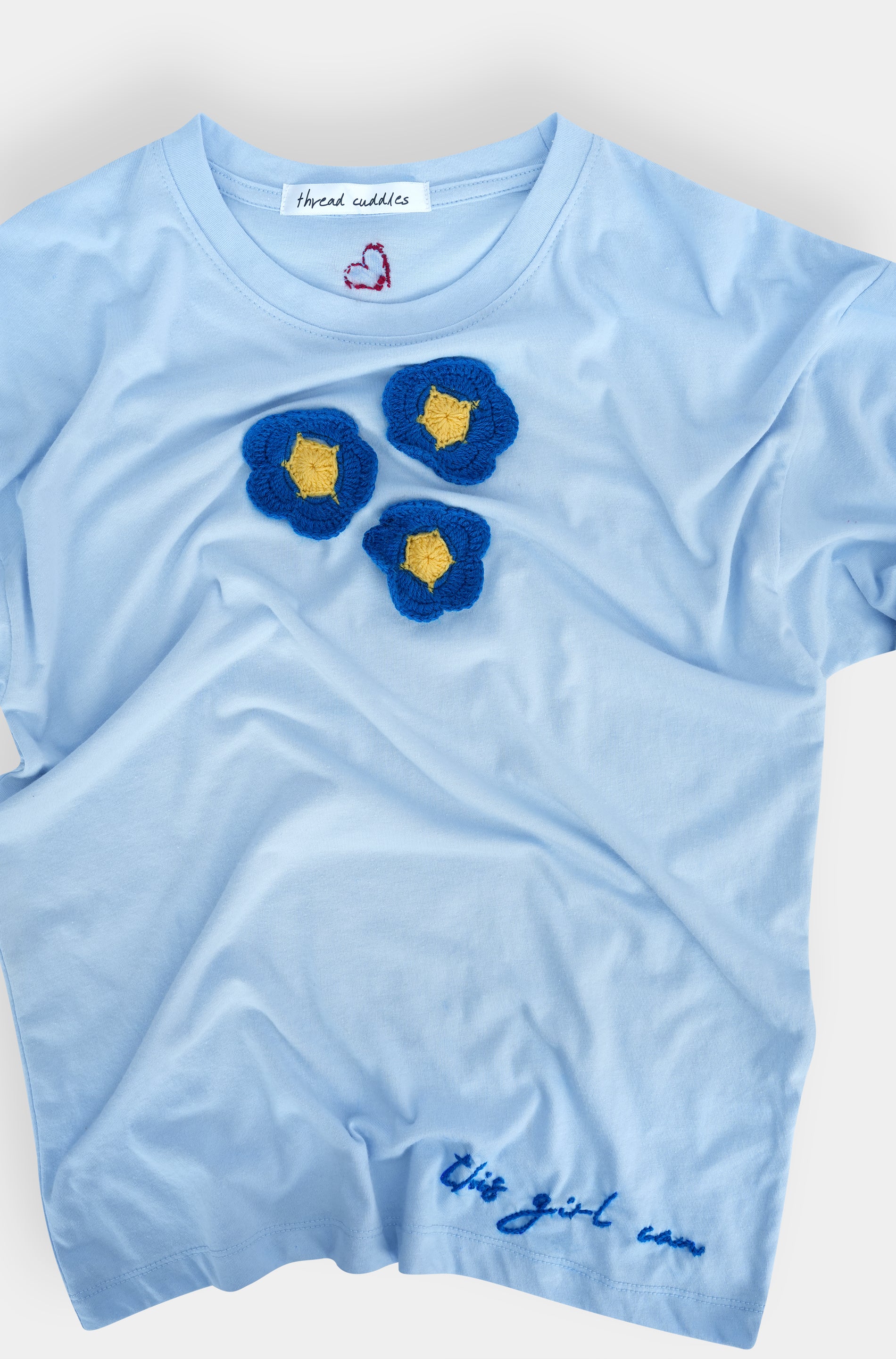 The 'Cloud 9' Flora Tee | The Playroom