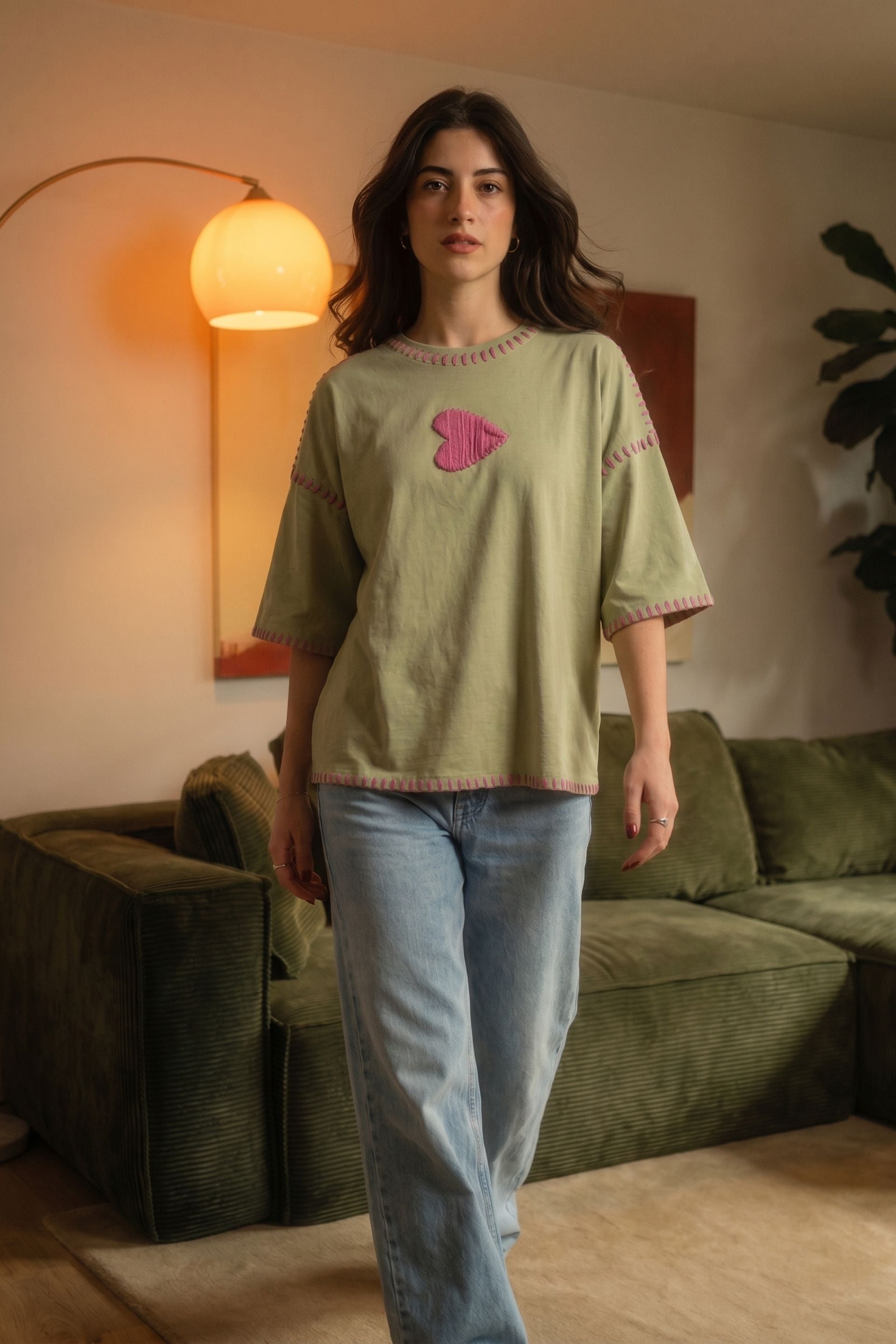 Matcha Heart Tee