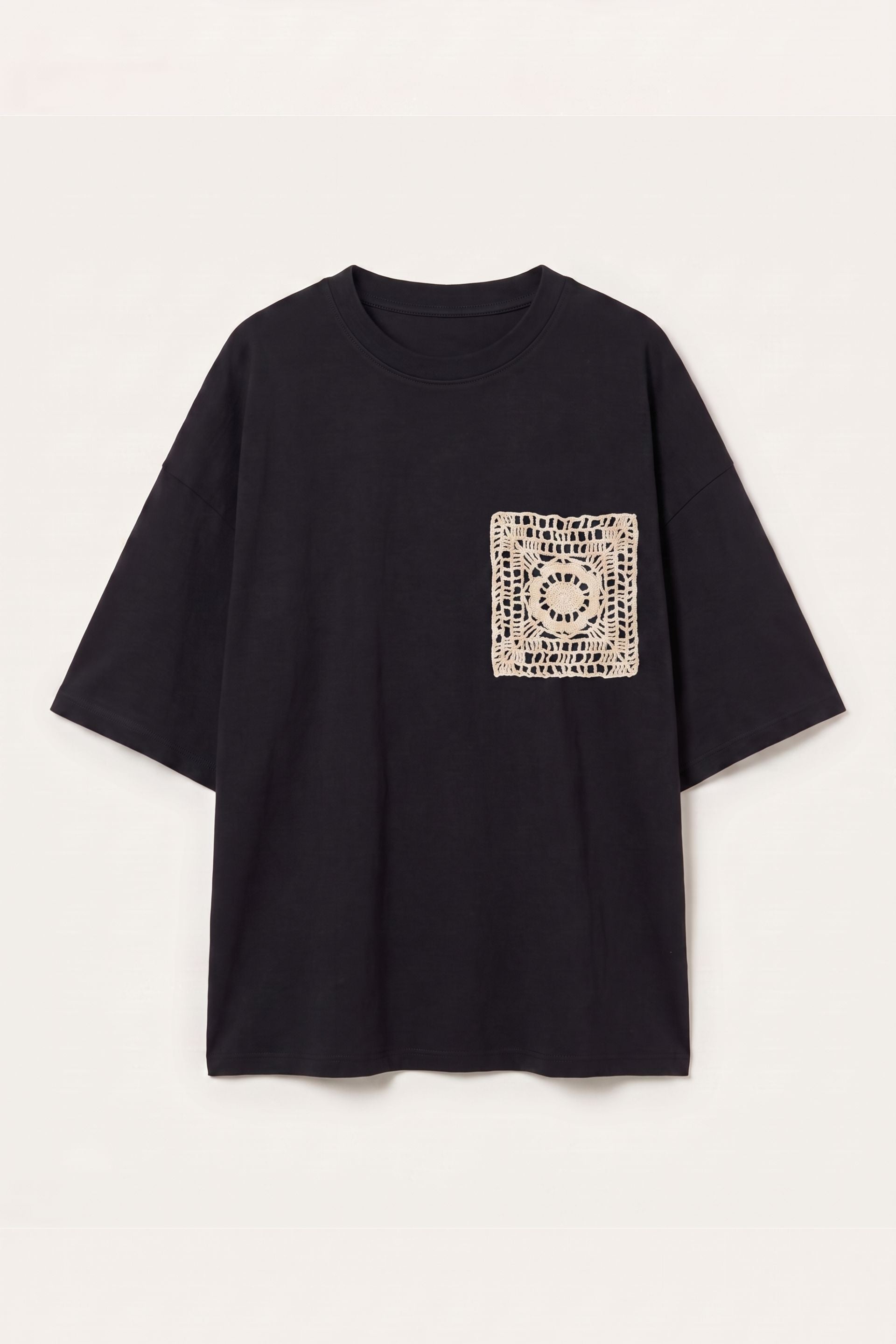 Granny Patch Tee 🖤