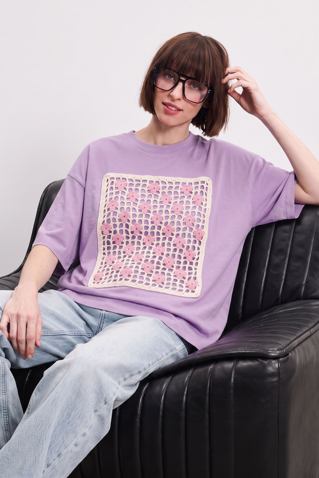Wildflower Lattice Tee 🌸
