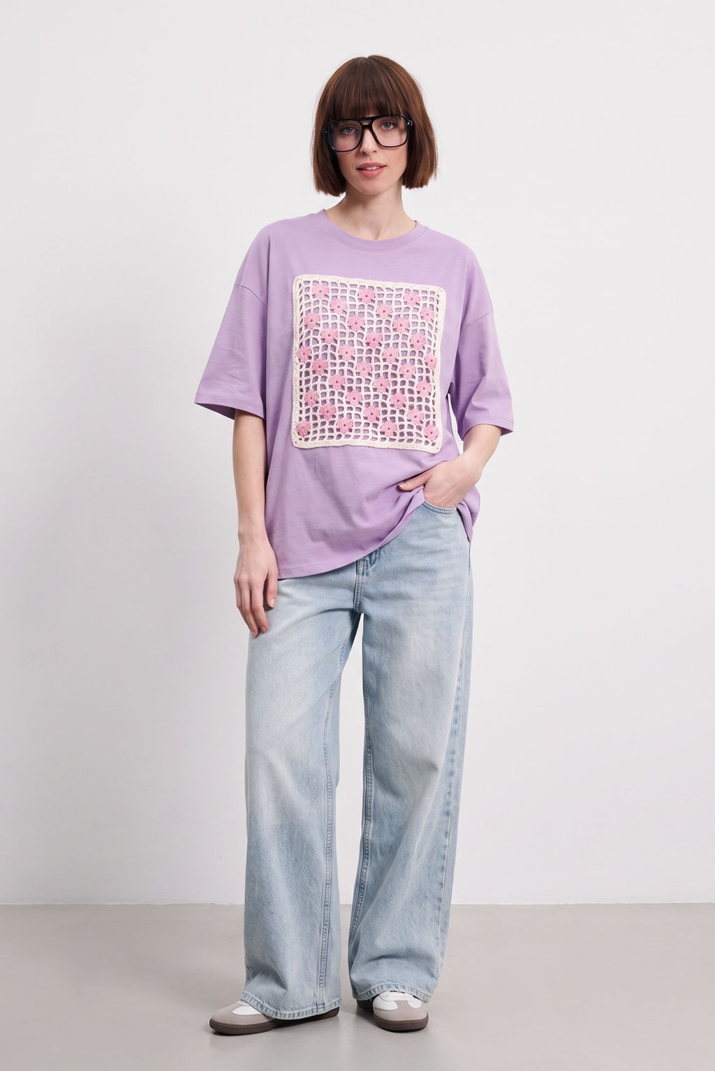 Wildflower Lattice Tee 🌸