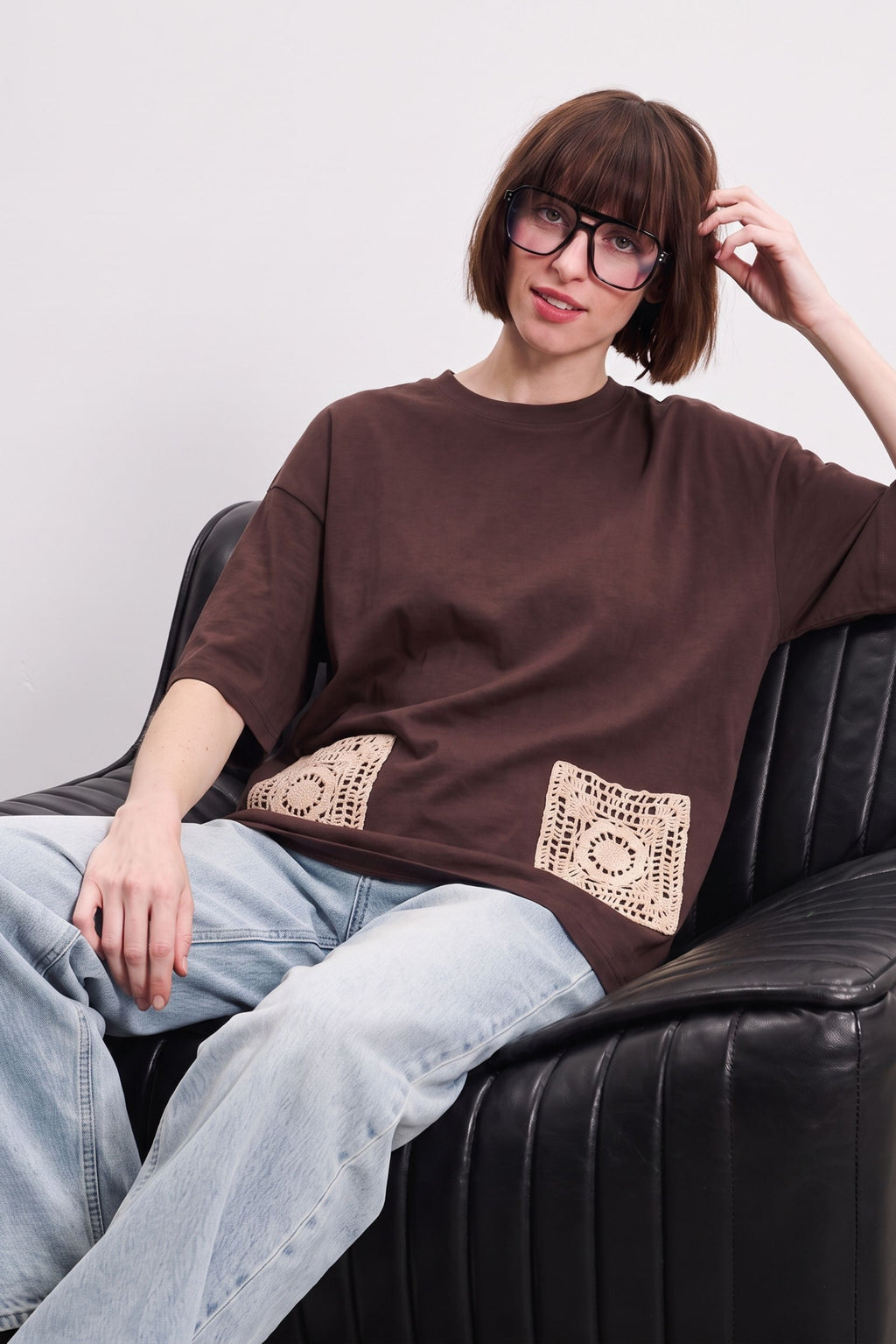 Granny Square Pocket Tee 🧵