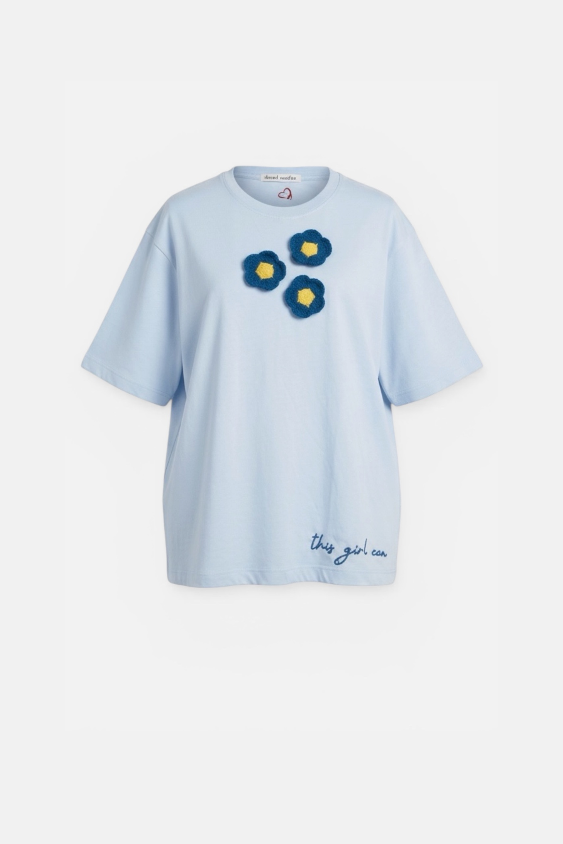 The 'Cloud 9' Flora Tee | The Playroom