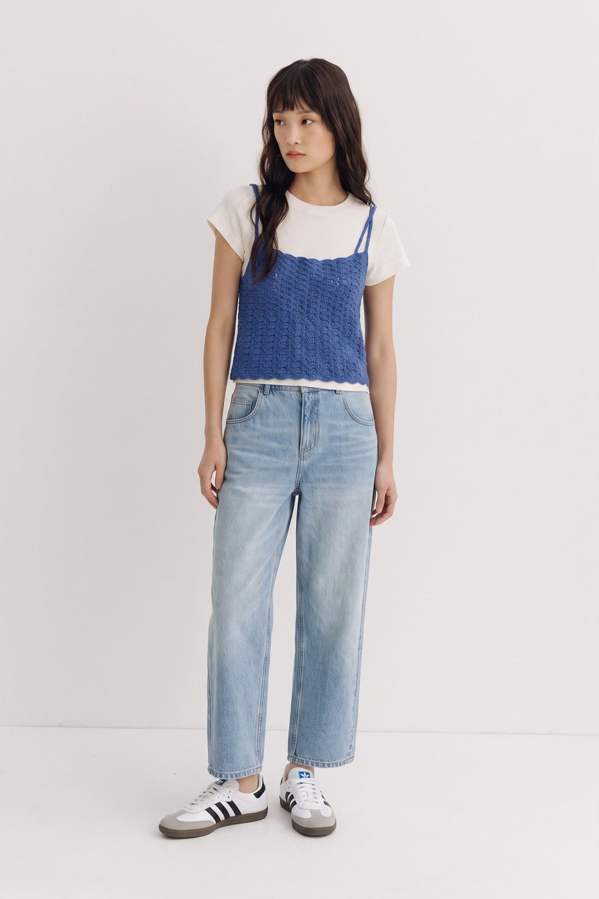 The Cobalt Crochet Top