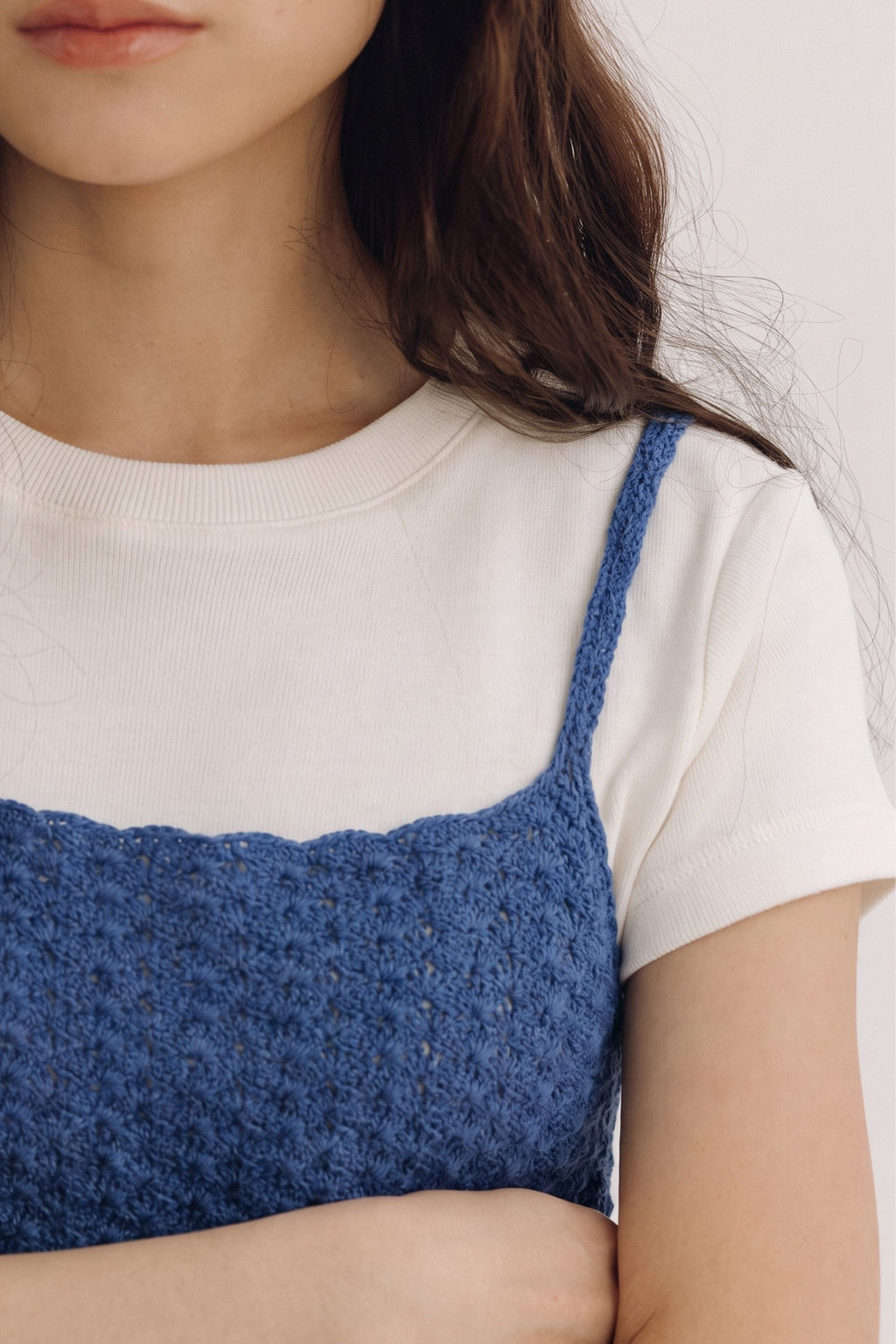 The Cobalt Crochet Top