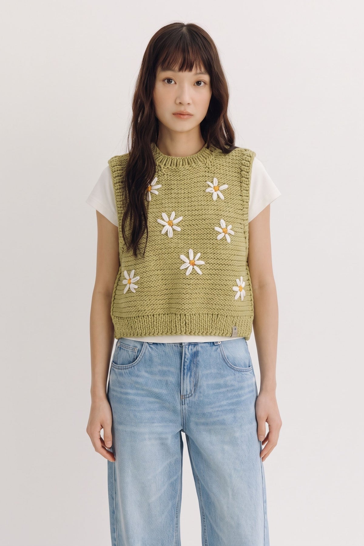 The Daisy Crochet Vest
