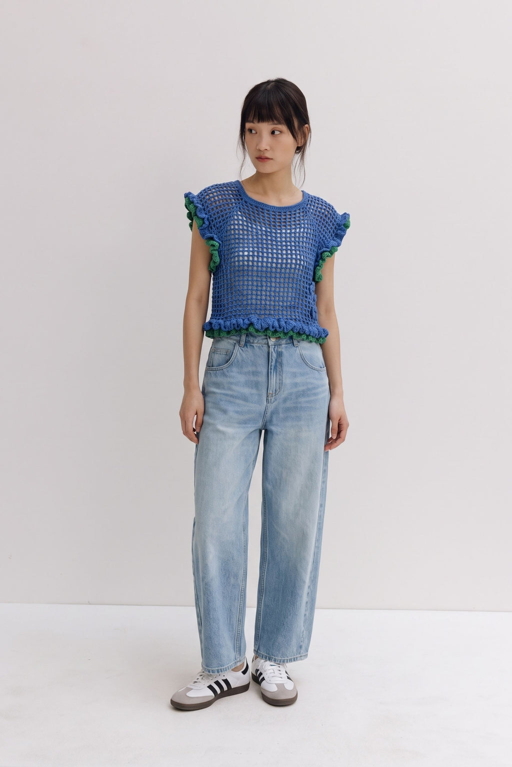 The Bluebell Crochet Top