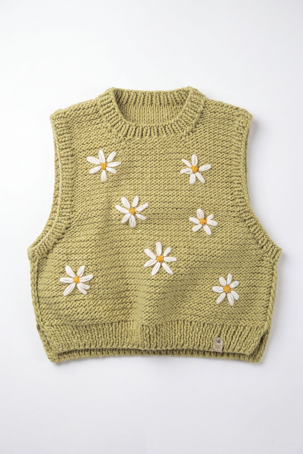 The Daisy Crochet Vest