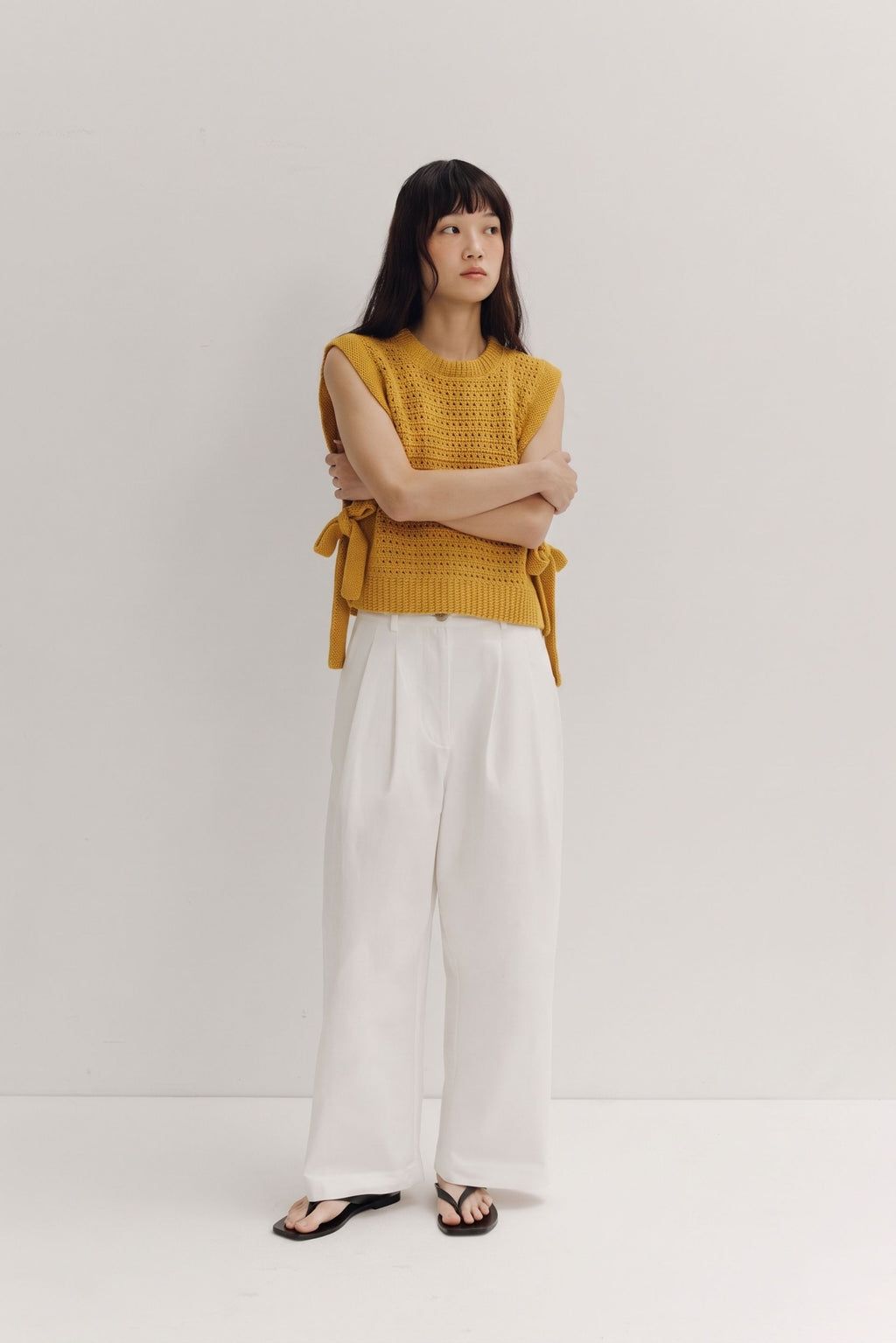 The Marigold Crochet Vest