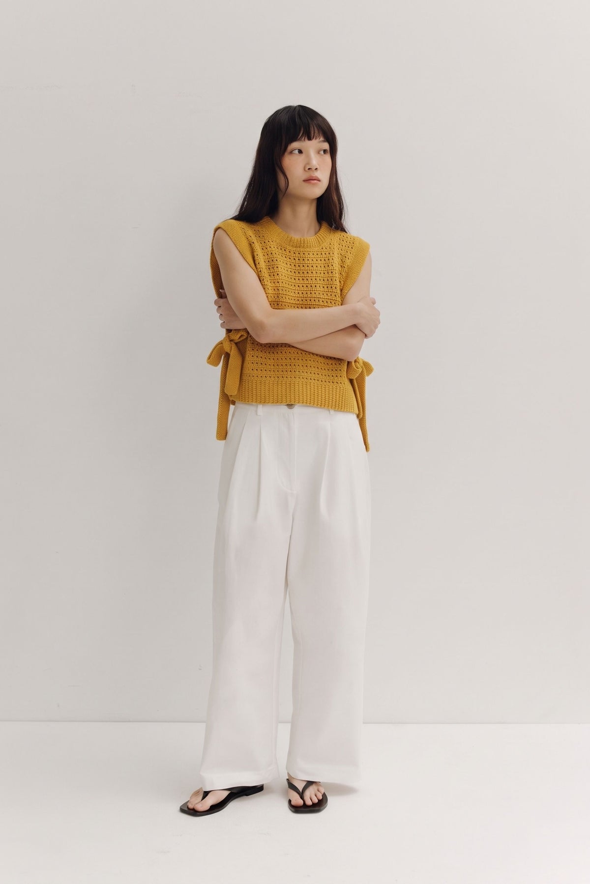 The Marigold Crochet Vest