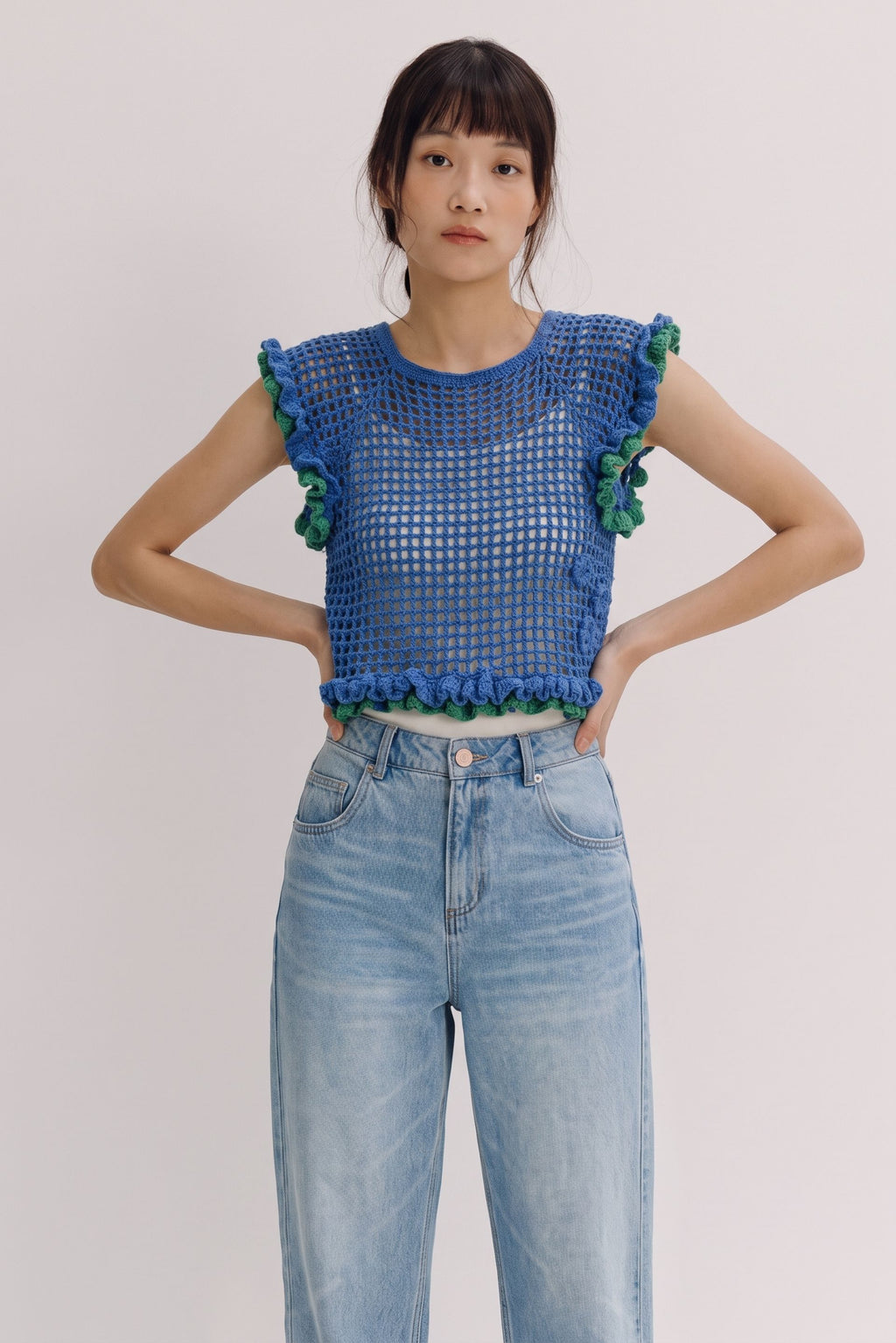 The Bluebell Crochet Top