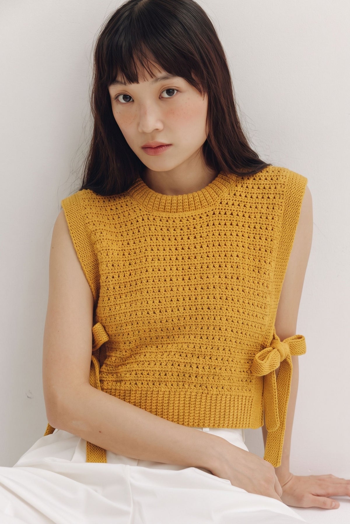The Marigold Crochet Vest