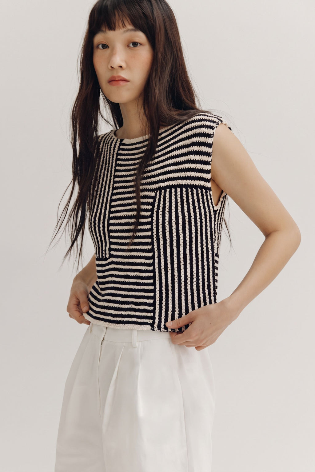 The Sloane Crochet Vest
