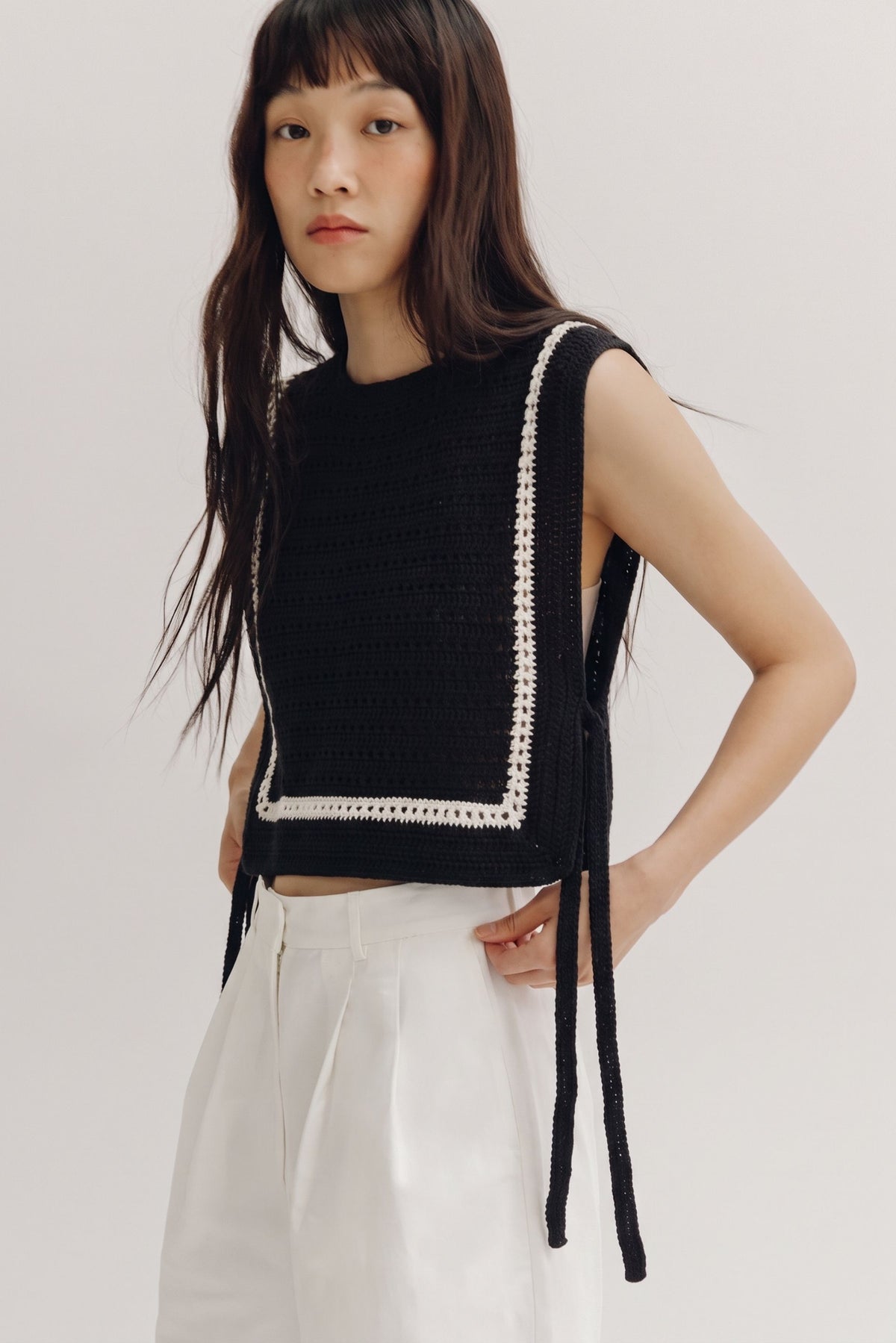 The Margot Crochet Vest