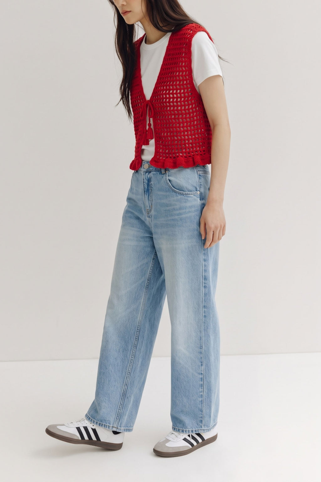 The Scarlett Crochet Vest