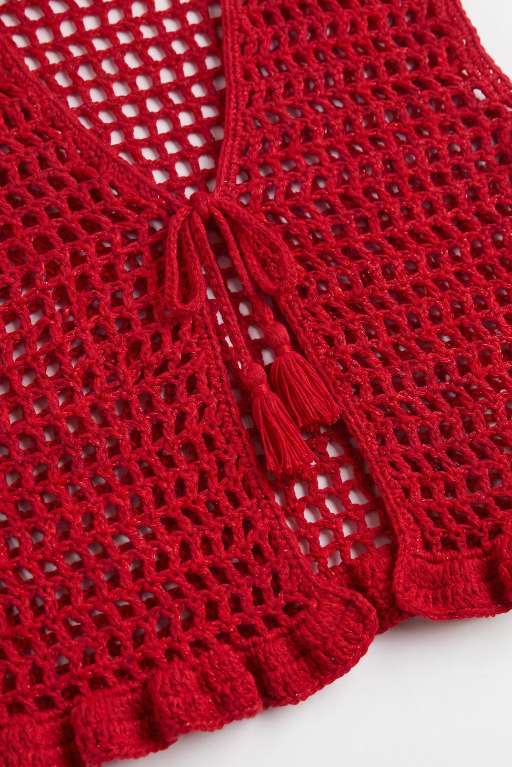 The Scarlett Crochet Vest