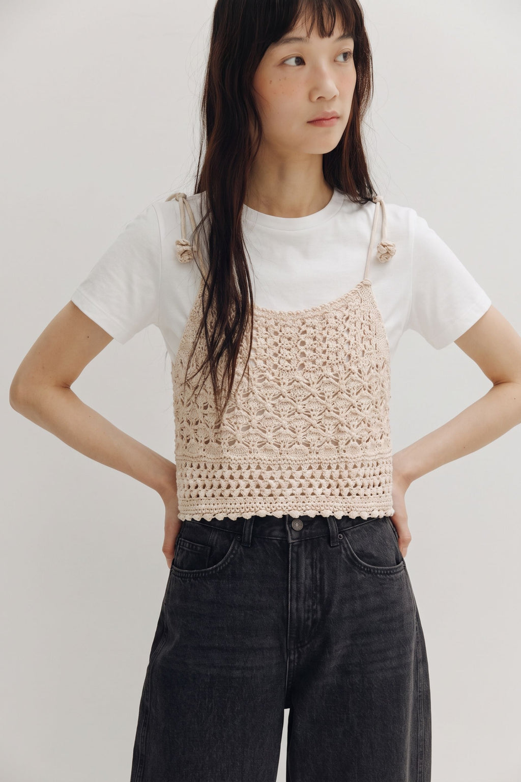 The Celeste Crochet Top