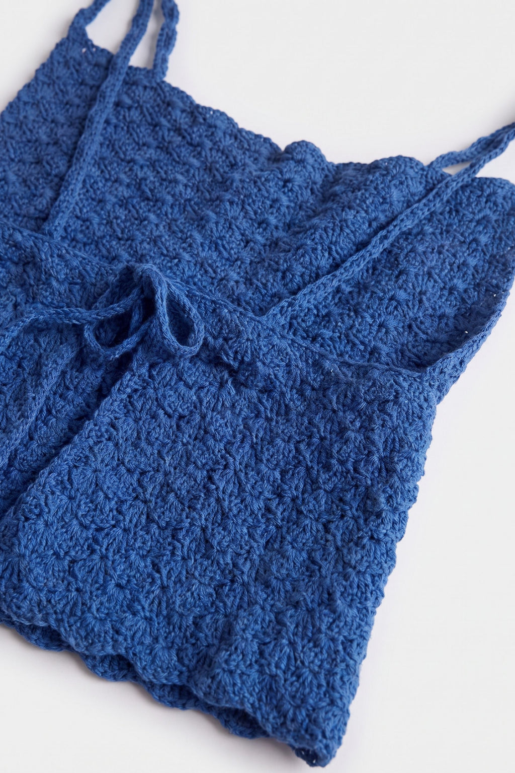 The Cobalt Crochet Top