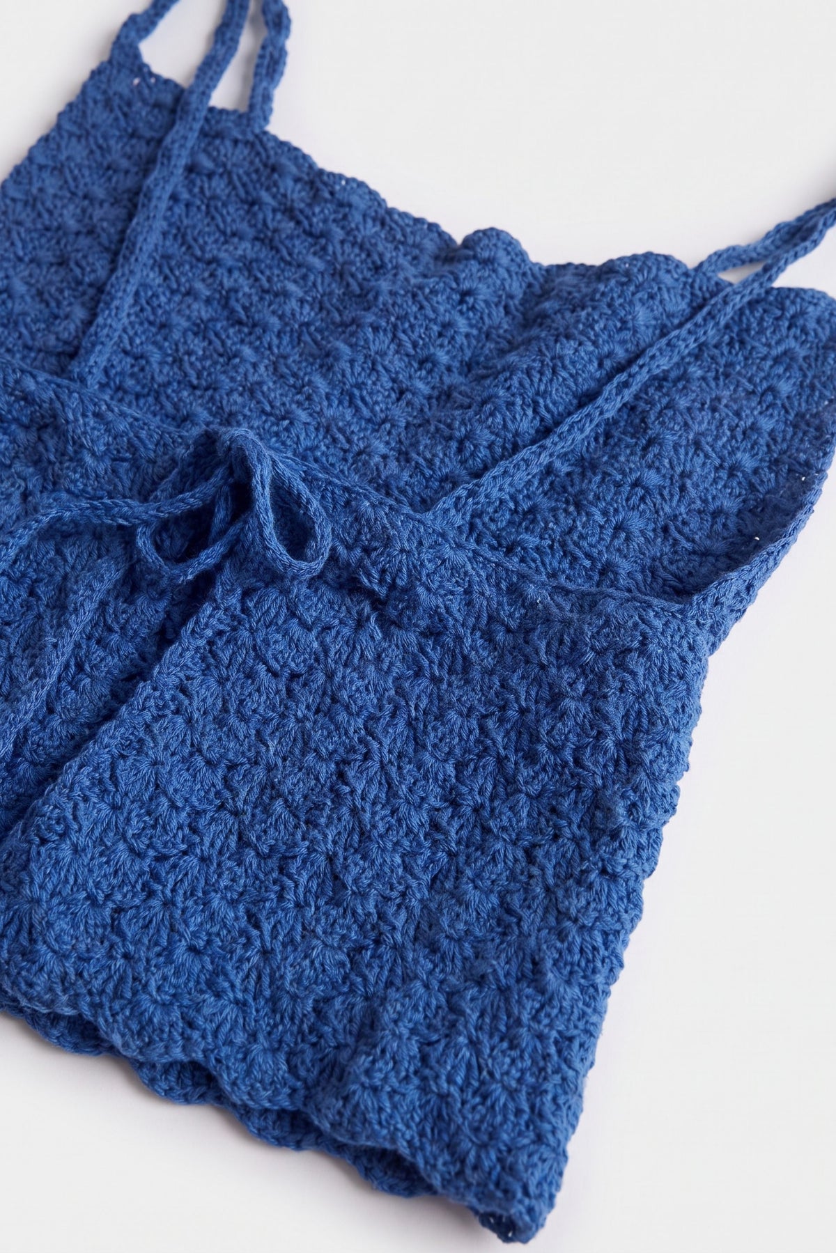 The Cobalt Crochet Top