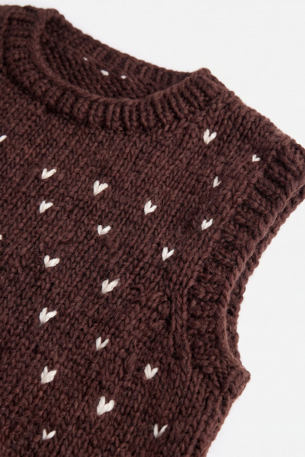 The Amour Heart Crochet Vest
