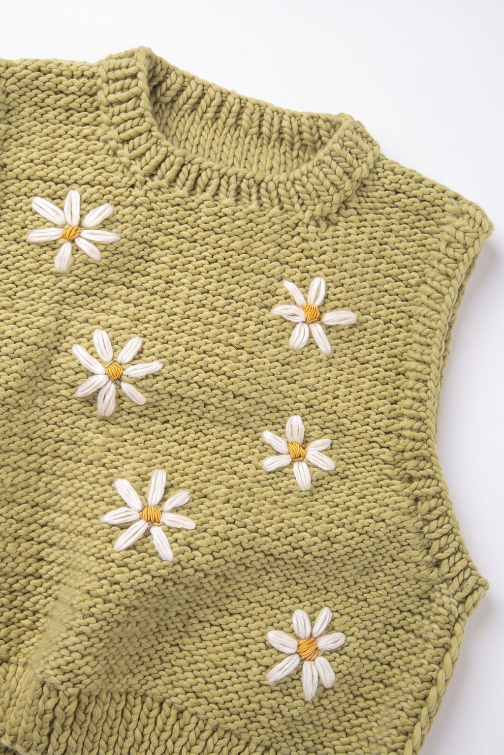 The Daisy Crochet Vest