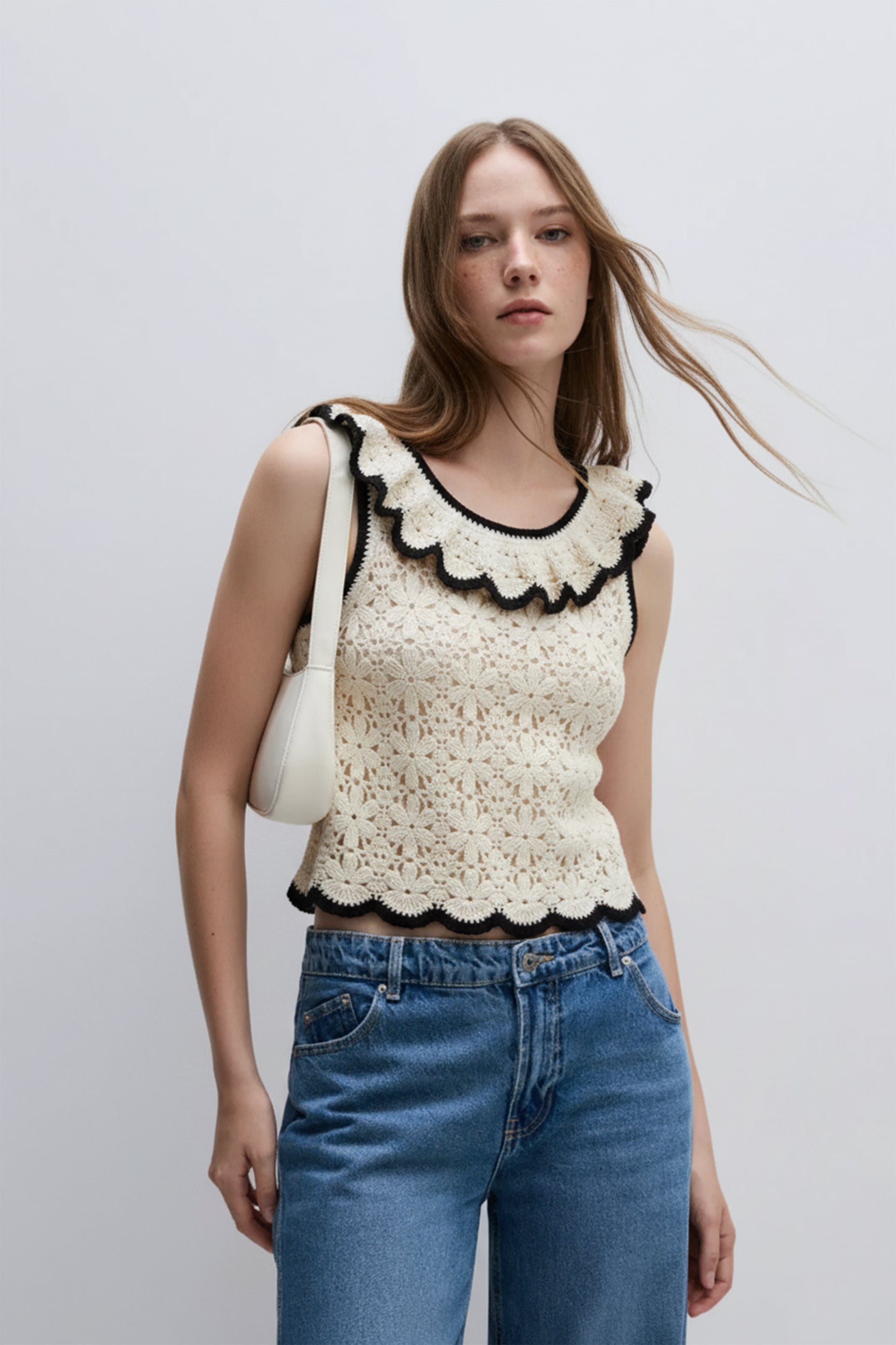 Daisy Lace Crochet Top