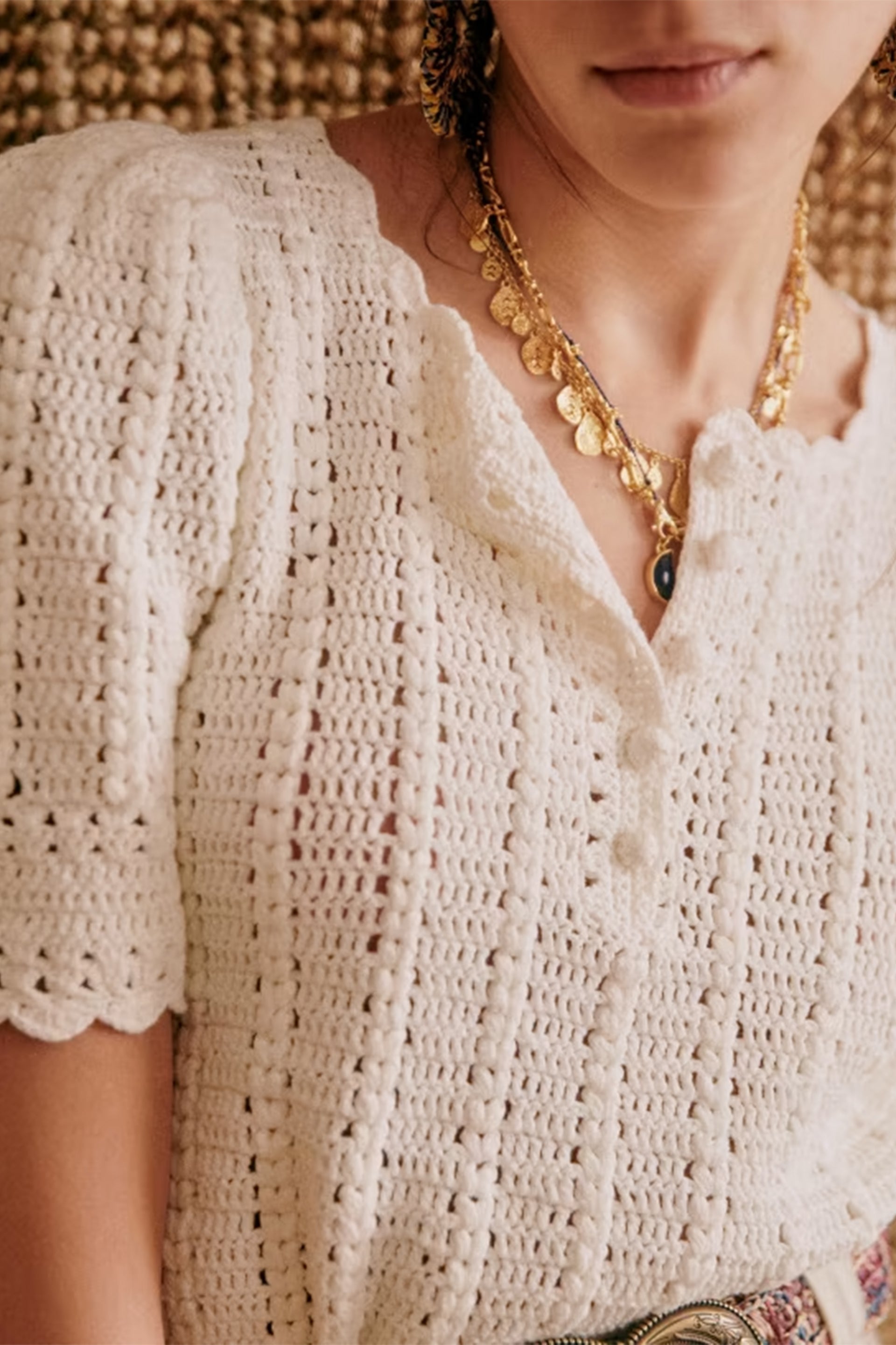 Boho Crochet Top