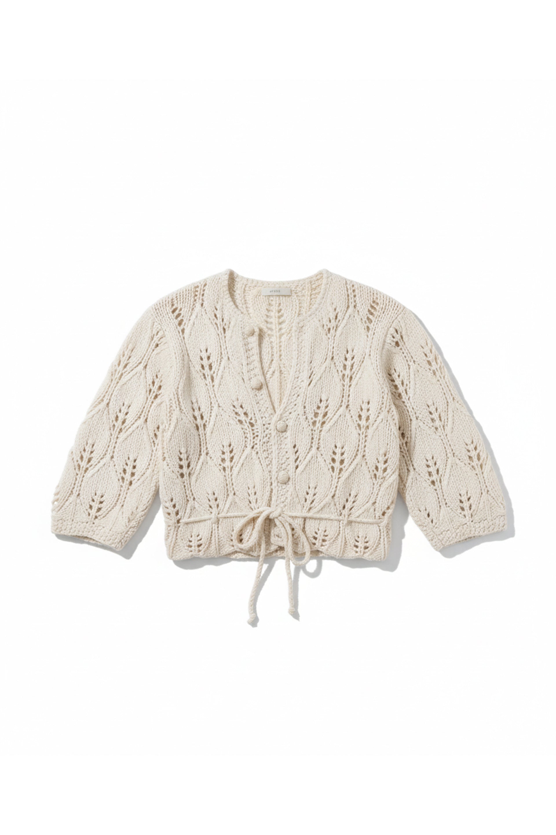 Lace Blossom Crochet Cardigan