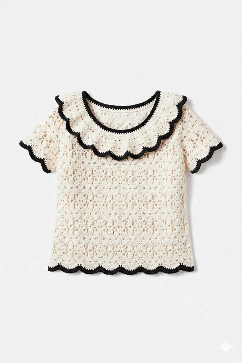 Daisy Lace Crochet Top